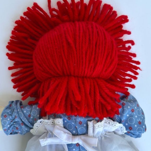 2012 Hand Made by AURORA Classic Timeless Raggedy Ann Doll Embroidered Lace Bows - Picture 7 of 16